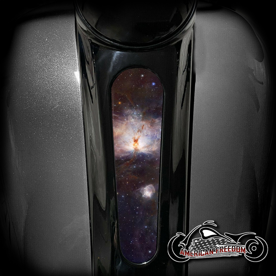 Harley 8 Inch Dash Insert - Nebula